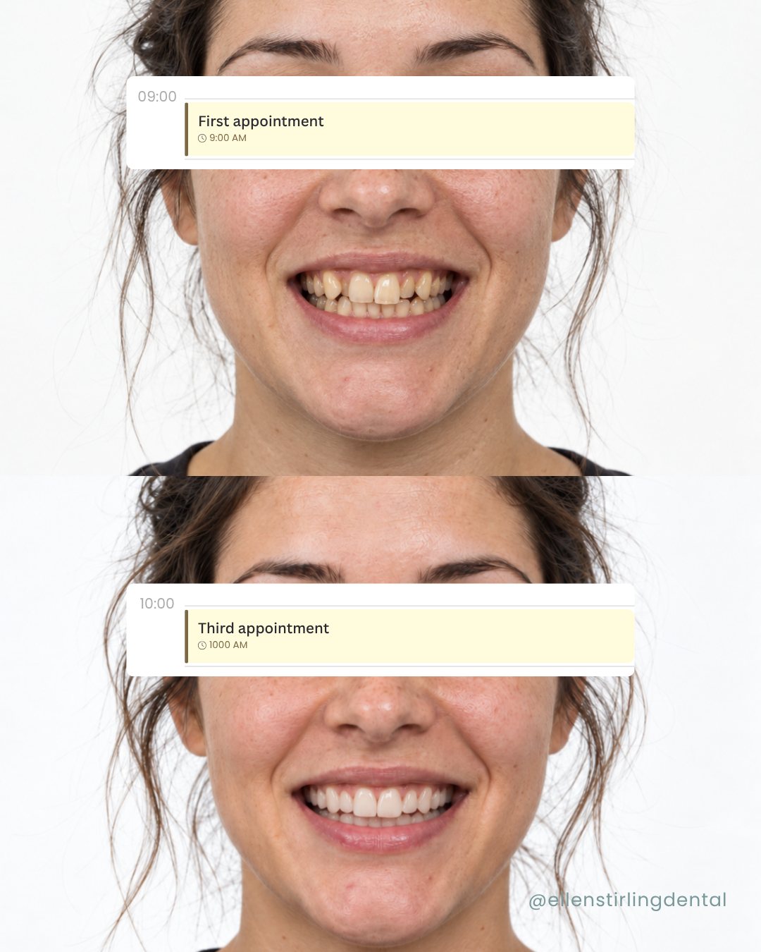 Classy Minimalist before and after post
